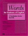 Words for Students of English A Vocabulary Series for Esl  Intermediate Level