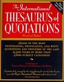 The International Thesaurus of Quotations  Revised Editon