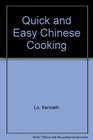 Quick and easy Chinese cooking