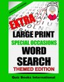 Extra Large Print Special Occasions Word Search