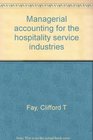 Managerial accounting for the hospitality service industries
