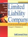 How to Form and Operate a Limited Liability Company A DoItYourself Guide