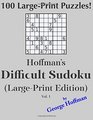 Hoffman's Difficult Sudoku  1 100 Puzzles
