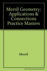 Merrill Geometry Applications and Connections Practice Master