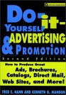 DoItYourself Advertising  Promotion How to Produce Great Ads Brochures Catalogs Direct Mail and Much More
