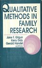 Qualitative Methods in Family Research