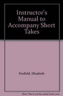 Instructor's Manual to Accompany Short Takes