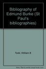 Bibliography of Edmund Burke