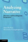 Analyzing Narrative Discourse and Sociolinguistic Perspectives