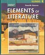 Elements of Literature Fourth Course Illinois