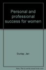 Personal and professional success for women