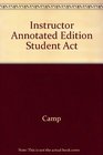 Instructor Annotated Edition Student Act