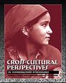 CrossCultural Perspectives in Introductory Psychology