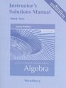 Instructor's Solutions Manual for Elementary  Intermediate Algebra