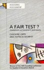 A Fair Test Assessment Achievement and Equity