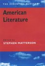 American Literature The Essential Glossary