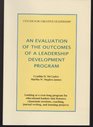An Evaluation of the Outcomes of a Leadership Development Program