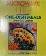 Microwave Lite OneDish Meals Under 350 Calories