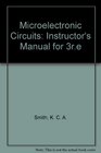 Microelectronic Circ 3e Instructor's Manual/Transparency