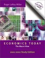 Economics Today The Macro View 20012002 Study Edition