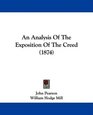 An Analysis Of The Exposition Of The Creed