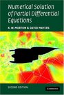 Numerical Solution of Partial Differential Equations  An Introduction