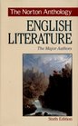 The Norton Anthology of English Literature The Major Authors
