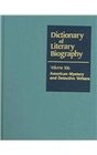 Dictionary of Literary Biography American Mystery and Detective Writers