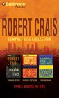 Robert Crais CD Collection 3: Voodoo River, Sunset Express, Indigo Slam (Elvis Cole/Joe Pike Series)