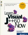 Learn Microsoft Visual J 60 Now