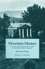 Mountain Masters Slavery Sectional Crisis Western North Carolina