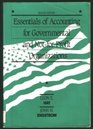 Essentials of Accounting for Governmental and Notforprofit Organizations