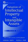 Valuation of Intellectual Property and Intangible Assets 2002 Cumulative Supplement 3rd Edition