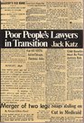 Poor People's Lawyers in Transition