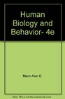 Human Biology and Behavior 4e