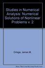 Numerical Solutions of Nonlinear Problems