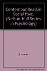 Contemporary Readings in Social Psychology