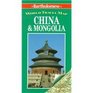 China  Mongolia World Travel Map