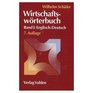 Economics Dictionary English  German / Wirtschaftswoerterbuch Englisch  Deutsch