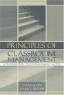 Principles of Classroom Management A Professional DecisionMaking Model Fourth Edition