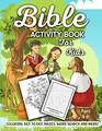 Bible Activity Book for Kids Ages 48 A Fun Kid Workbook Game For Learning Coloring Dot To Dot Mazes Word Search and More