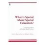What Is Special About Special Education Examining the Role of EveidenceBased Practices