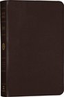 ESV Large Print Compact Bible (TruTone, Coffee)