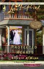 Protected Hearts (Rosewood, Texas, Bk 1) (Love Inspired, No 299) (Larger Print )