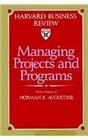 Managing Projects and Programs