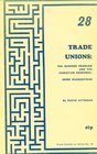 Trade Unions The Modern Problem and the Christian Response  Some Suggestions