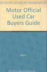 Motor Official Used Car Buyers Guide