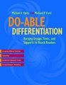 Doable Differentiation Varying Groups Texts and Supports to Reach Readers