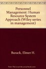 Personnel Management Human Resource System Approach