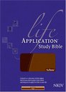 Life Application Study Bible: New King James Version, Tutone Leatherlike Brown/Tan